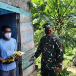 Dandim 1411 Bersama Kapolres Bulukumba Bagi-bagi Sembako