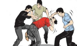 Ilustrasi pengeroyokan.