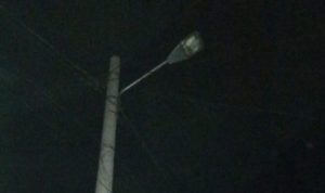 Lampu Jalan Sekitar Rujab Wabup Bulukumba Tak Menyala