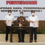 Wabup Bulukumba  Terima LHP Kepatuhan Belanja Barjas dari BPK