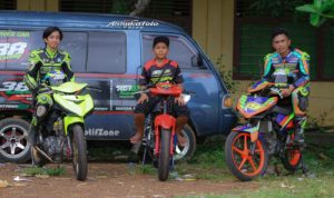 Fadil HK dan Albi Chaerawan Wakili Bulukumba di Balap Motor Pra Porprov Pangkep 