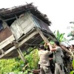 Puluhan Petugas Gabungan Kepung Desa Tanah Harapan Bulukumba