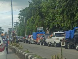 Polisi Tindak Tegas Kendaraan Bandel yang Parkir Depan Pasar Sentral Bulukumba 