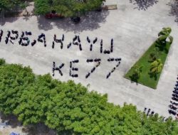 Begini cara Ratusan Anggota TeamKKS Bulukumba Rayakan HUT RI ke 77 