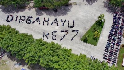 Begini cara Ratusan Anggota TeamKKS Bulukumba Rayakan HUT RI ke 77 