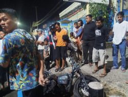 Breaking News: Motor Yamaha Aerox Terbakar di Jalan Samratulangi Bulukumba, Pengendara Selamat 