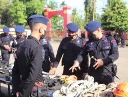 Ini Cara Brimob Bone Antisipasi Bencana Alam 