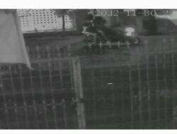 Viral, Detik-detik Pelaku Teror Busur Beraksi di Bintarore Bulukumba Terekam CCTV  