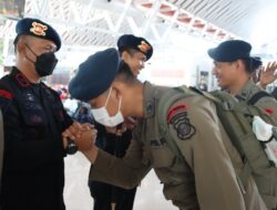 31 Personel  Brimob Bone Diberangkatkan Ke Papua