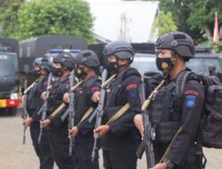Brimob Bone Gelar Apel Kesiapsiagaan Jelang Natal dan Tahun Baru