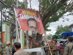 Tak Berizin, Baliho Danny Pumanto ikut Ditertibkan Satpol PP di Bulukumba