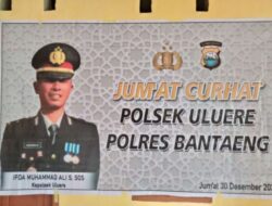 Jum’at Curhat Bersama Kapolsek Ulu Ere Bantaeng Dengan Warga