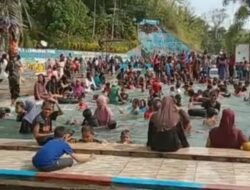 Ribuan Warga Serbu Tempat Wisata Lembah Biru Palambarae Rayakan Pertama Tahun Baru 2023