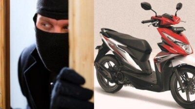 Ilustrasi Pencurian Motor 1