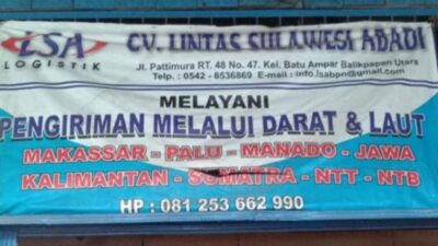 CV Lintas Sulawesi Abadi Cargo Siap Layani Pengiriman Laut dan Darat Seluruh Indonesia 