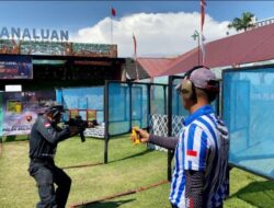 3 Personel Brimob Bone Bertanding di Ajang Tembak Reaksi