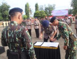 Pimpin Serah Terima Pejabat Batalyon C Pelopor, Danyon Ichsan: Jabatan adalah Amanah