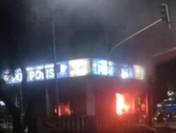 Makassar Mencekam, Pos Polisi Dirusak dan Dibakar OTK 
