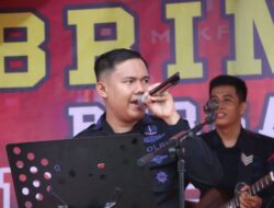 Tenribetta Perkusi Hibur Suporter PSM di Mako Brimob Pare
