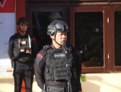Pimpin Apel Kesiapsiagaan Personel, Kompol Nur Ichsan : Brimob Harus Selalu Siaga dan Siap 