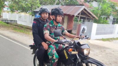 Batalyon C Pelopor Dan Kodim 1407 Bone Gelar Patroli Gabungan