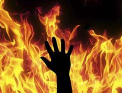 Diduga Cemburu Buta, seorang Pria Bakar Istri siri dan 2 Anaknya 