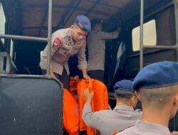 Petani Tenggelam Saat Menyeberangi Sungai, SAR Brimob Bone Bantu Proses Pencarian 