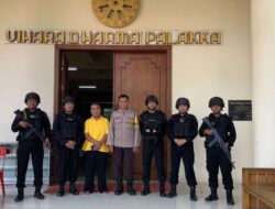 Patroli Brimob Bone Sasar Vihara, Danyon Ichsan: Untuk Berikan Rasa Aman