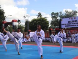 Karateka Se Kabupaten Bone Dikumpulkan di Mako Batalyon C Pelopor