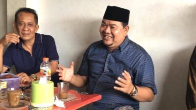 ketua ppp bulukumba h askar hl saat ditemui tribun timur di warkop titik nol