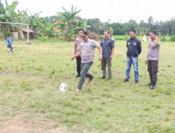 Sambut HUT RI ke 78, Desa Tanah Harapan Gelar Turnamen Sepak Bola Antar Dusun