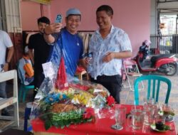 Ngopi di Warkop, Kasat Intel Dapat Kejutan Nasi Tumpeng