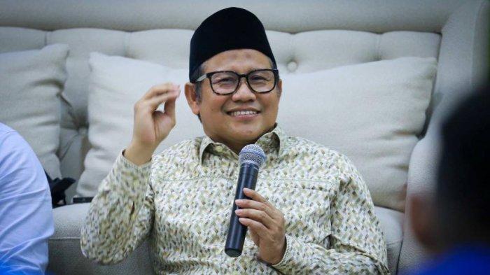Ketua Umum Partai Kebangkitan Bangsa PKB Muhaimin Iskandar atau Cak Imin