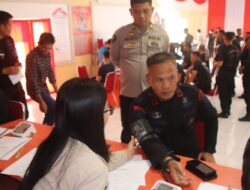 Personel Brimob Bone Jalani Pemeriksaan Kesehatan Berkala