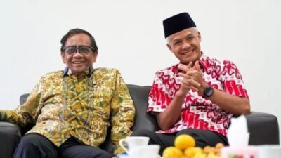 ganjar capres pilihan musra relawan jokowi di maluku mahfud md cawapres