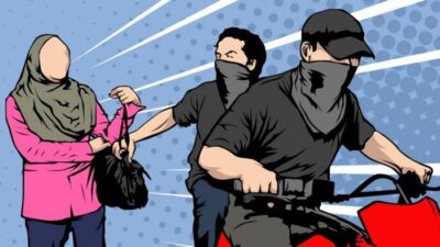 ilustrasi jambret di lhokseumawe