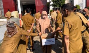 Apel Pagi ASN di Bulukumba,Terkumpul Rp10 Juta Lebih Untuk Palestina