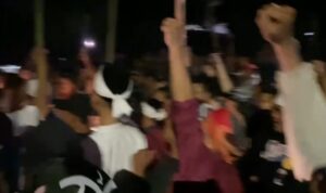 Bentrokan Massa Pro Israel dan Pro Palestina Pecah di Kota Bitung, Situasi Mencekam