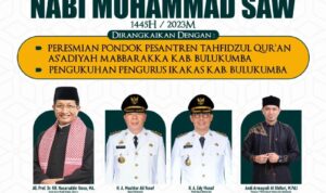 Besok, Pondok Pesantren Tahfidzul Quran As’adiyah Mabbarakka Akan Gelar Maulid Akbar