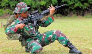 kontingen tni ad Indonesia di AARM 2018