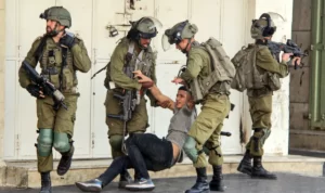 pasukan israel tangkap warga palestina.inh