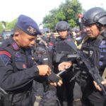 Brimob Bone Gelar Apel Pengecekan Personel dan Perlengkapan, Ini Instruksi Danyon Ichsan