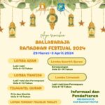 Ballasaraja ramadhan festival Dibuka hari ini 