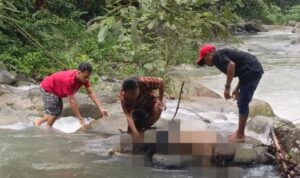 Geger, Mayat pria paruh baya di Bulukumba ditemukan tergeletak diatas batu sungai 