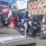 Puluhan Warga Injak Dan Bakar Bendera Israel Di Depan Fizza Hut Bulukumba