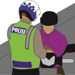 Kasat Lantas Ditabrak Pengendara Saat Pimpin Operasi Patuh