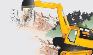 Hati-Hati Berkendara Sepeda Motor Di Poros Desa Palambarae, Banyak Material Tambang Galian C Berserakan di Jalan