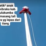 Viral,Video Anak Paskibraka Bulukumba Panjat Tiang Bendera, Netizen Doakan Jadi Anggota TNI 
