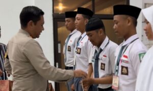 Kapolres Datangi Calon Paskibraka, ini Tujuannya 