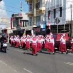 Warga Padati Sejumlah Ruas Jalan Dalam Kota Bulukumba Nonton Lomba Gerak Jalan